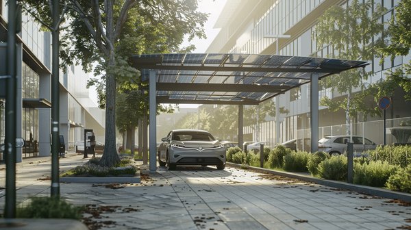 L'efficacité des abris de voitures solaires